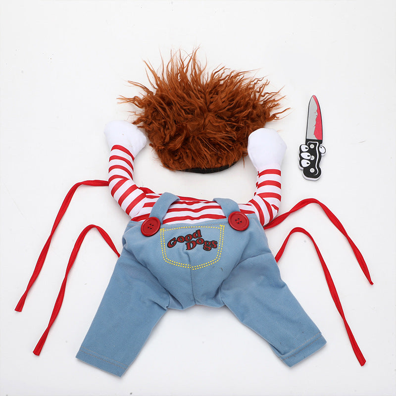 🔪 Chucky Pet Costume