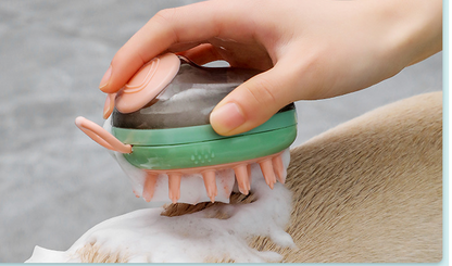 🐶 2-in-1 Pet Bath Massager Brush