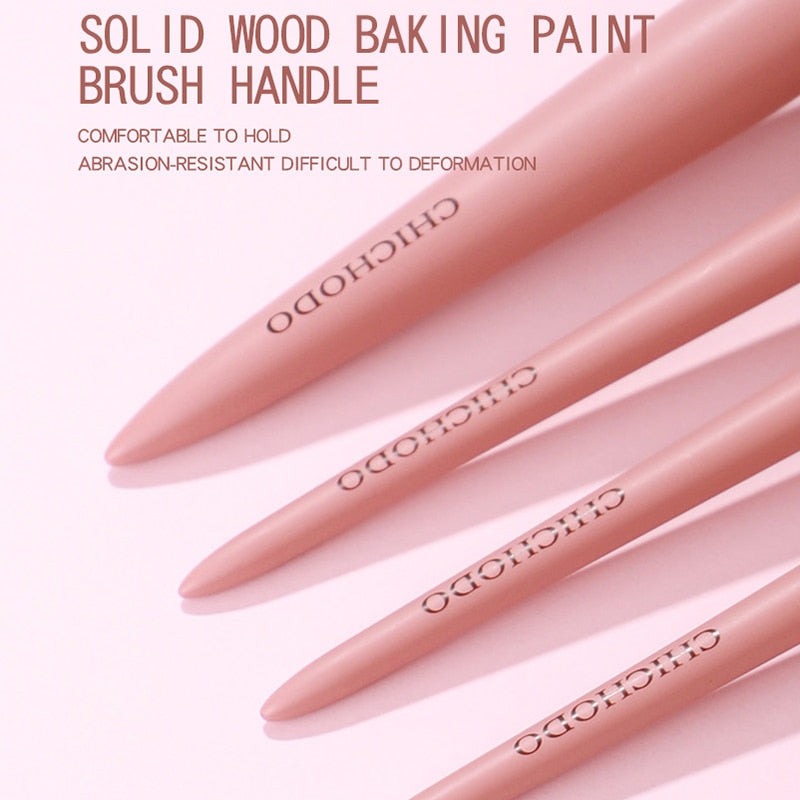 Cherry Blossom Bloom Makeup Brush Set – Elegant Cosmetic Brushes