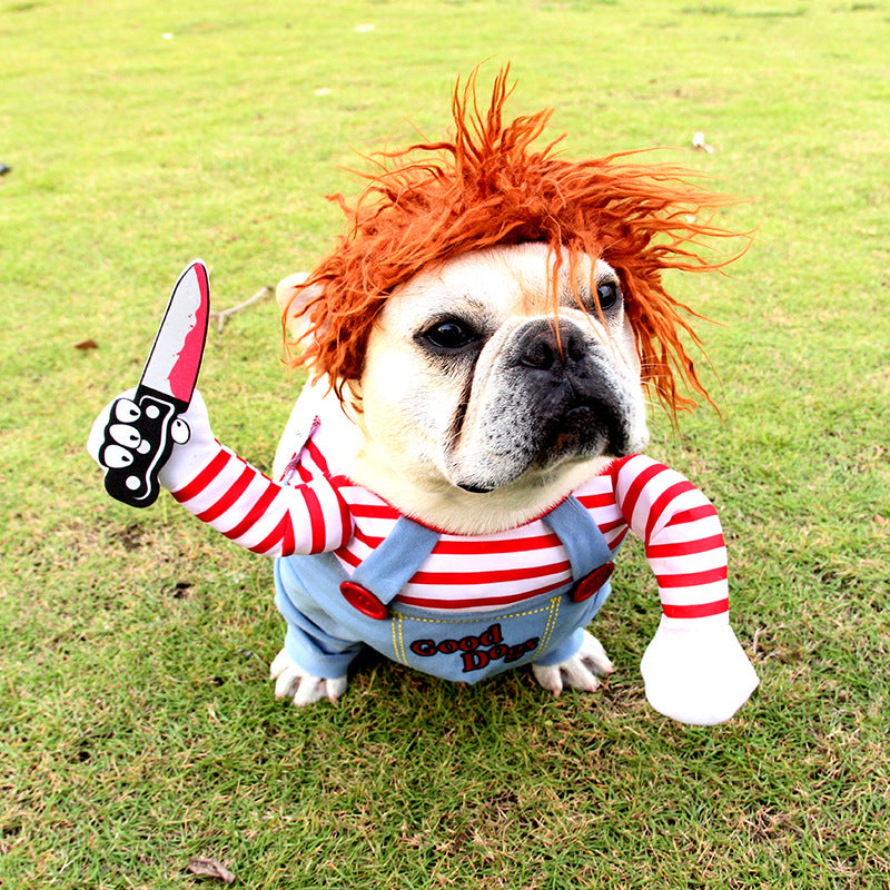 🔪 Chucky Pet Costume