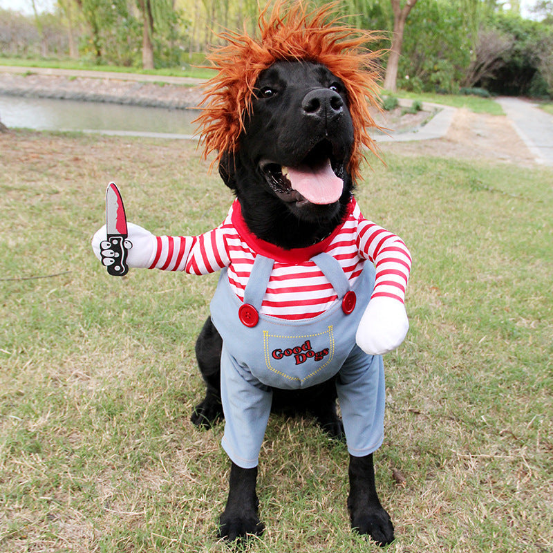 🔪 Chucky Pet Costume