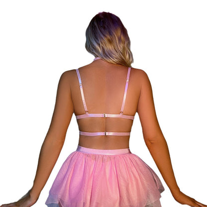 Midnight Temptress: Bunny Seduction Costume Set – Erotic Lingerie Halloween Edition