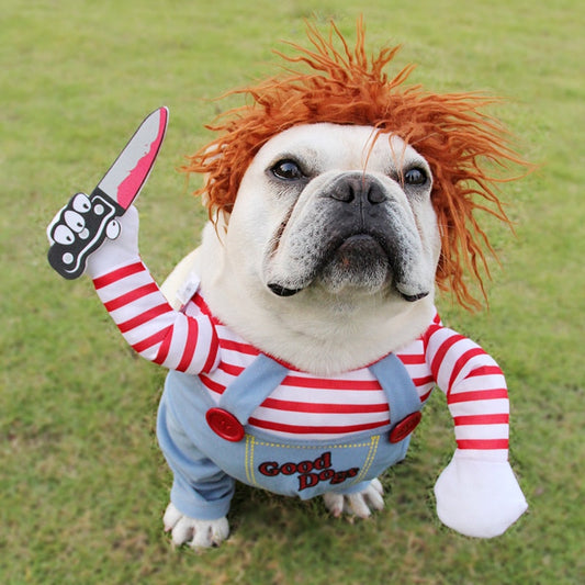🔪 Chucky Pet Costume