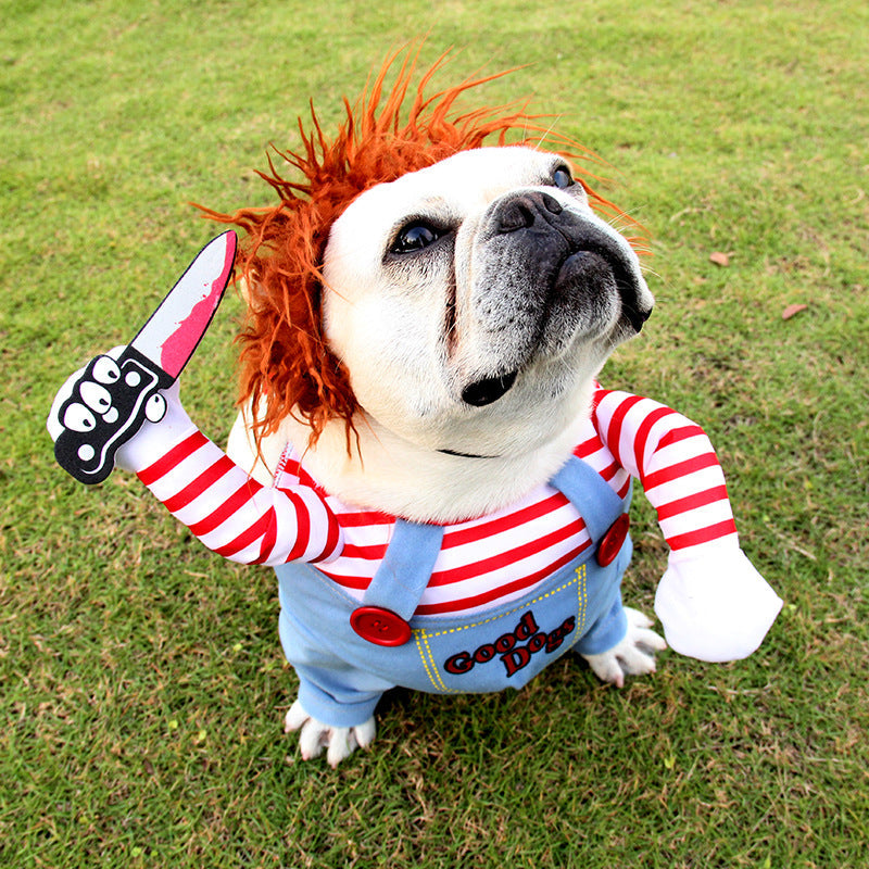 🔪 Chucky Pet Costume