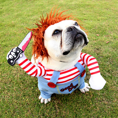🔪 Chucky Pet Costume