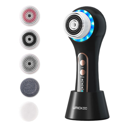 Multifunctional Electric Facial Cleansing Brush – Deep Clean & Blackhead Remover