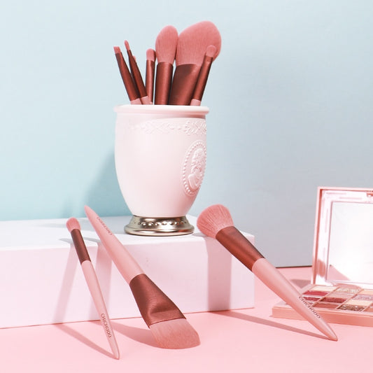 Cherry Blossom Bloom Makeup Brush Set – Elegant Cosmetic Brushes