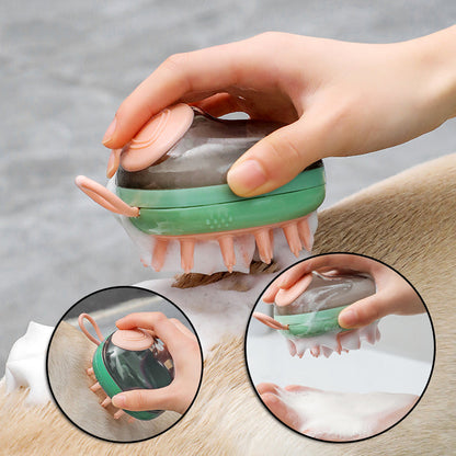 🐶 2-in-1 Pet Bath Massager Brush
