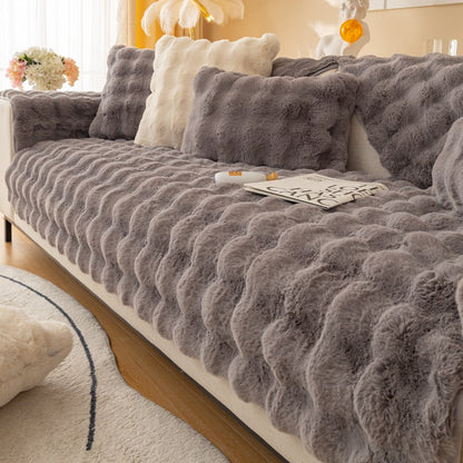 ⛄️ Wavy Sofa Cover with Ultra-Soft Coating [Super Stretchable]