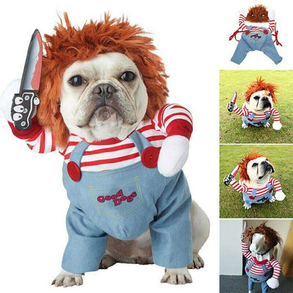🔪 Chucky Pet Costume