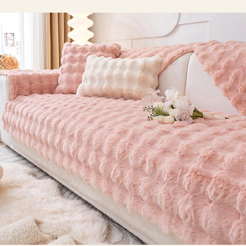 ⛄️ Wavy Sofa Cover with Ultra-Soft Coating [Super Stretchable]
